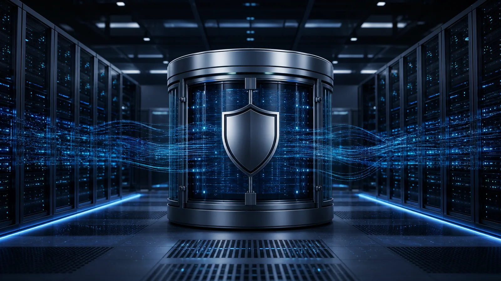 Centro de datos protegido por una infraestructura de seguridad